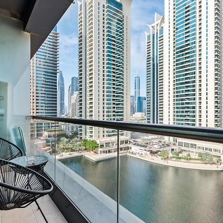 Upscale Studio Full Lake View In Goldcrest View Tower Dubai Esterno foto